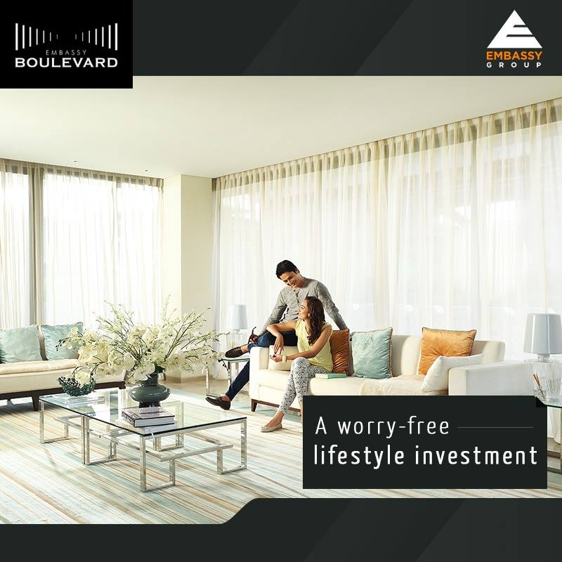 Embassy Boulevard ensures your capital & rental values are continuously enhanced over the years