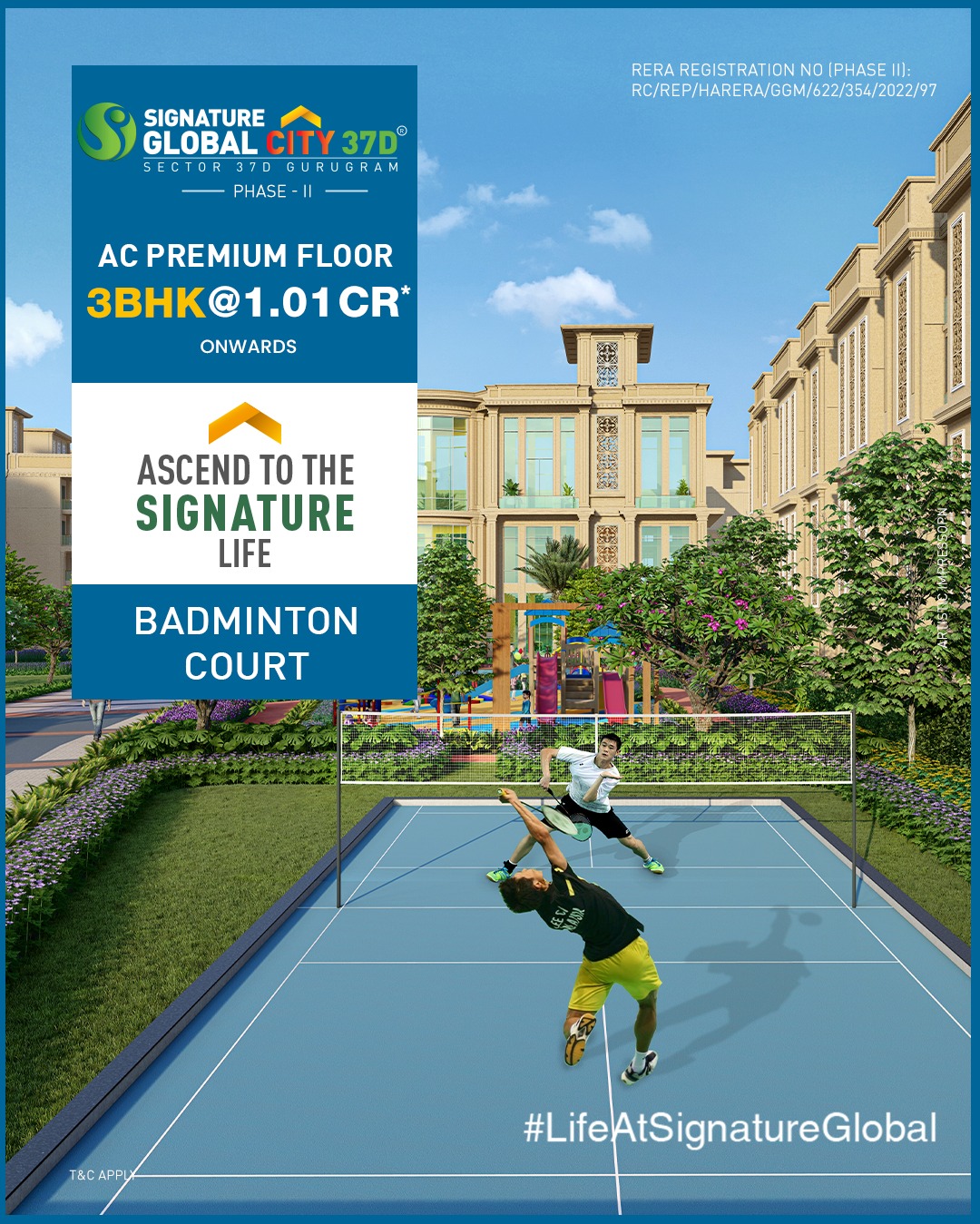 Ascend to the Signature Life at Signature Global City 37D Phase 2, Gurgaon