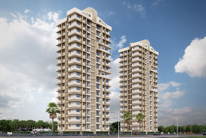 Reside in ergonomically planned homes at Raunak Delight in Mumbai
