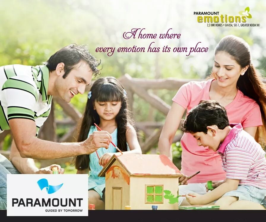 Have an emotional connect with your home in Paramount Emotions