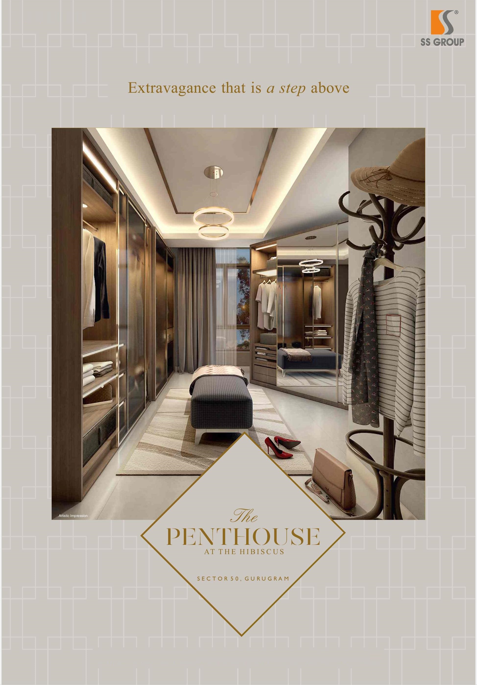 Ready to move in 5 BHK penthouse at The Penthouse at SS The Hibiscus, Gurgaon