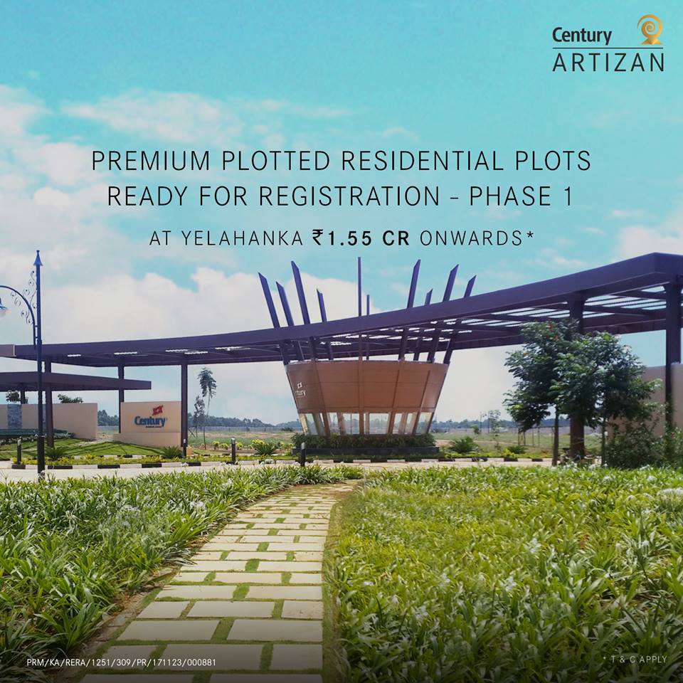 Ready for registration - phase 1 at Century Artizan in Bangalore Update