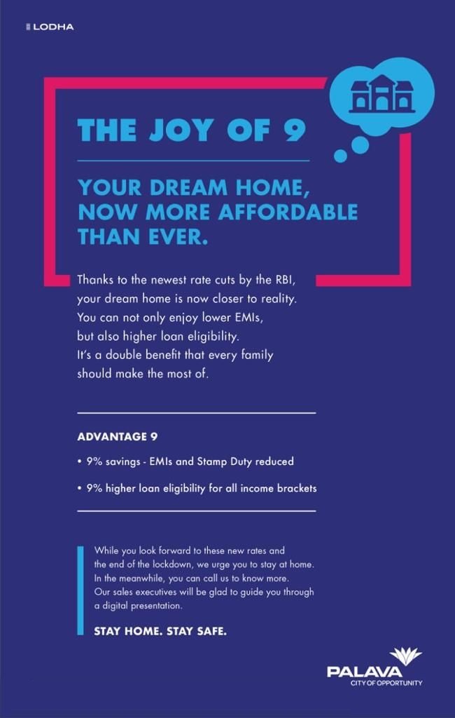 Your dream home now more affordable than ever at Lodha Palava City in Mumbai