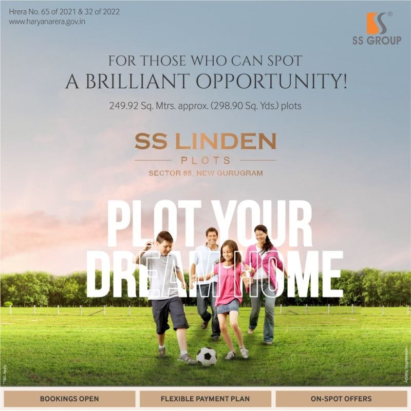 For those who can spot a brilliant opportunity at SS Linden Floors, Gurgaon
