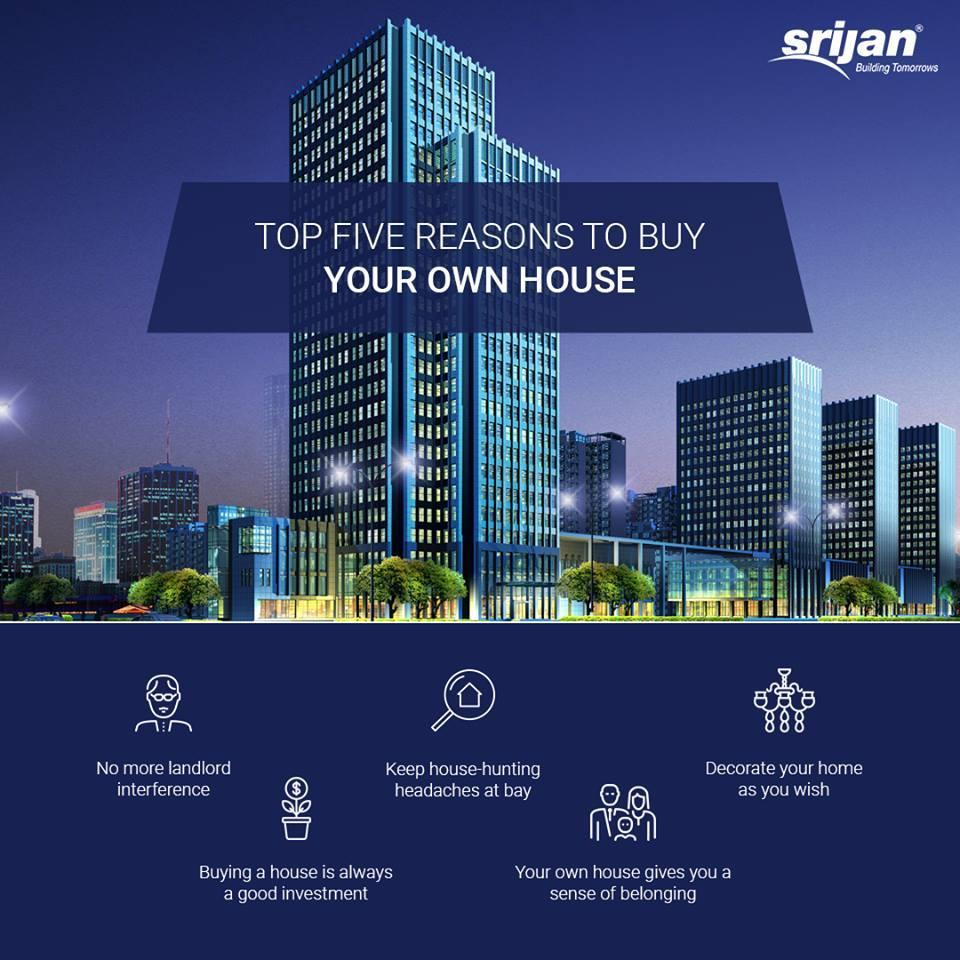 Top 5 Reasons to Buy Your Own House