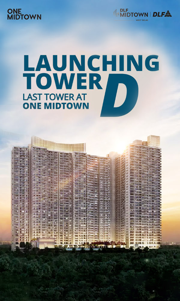 Limited inventory available at DLF One Midtown in Moti Nagar, New Delhi Update