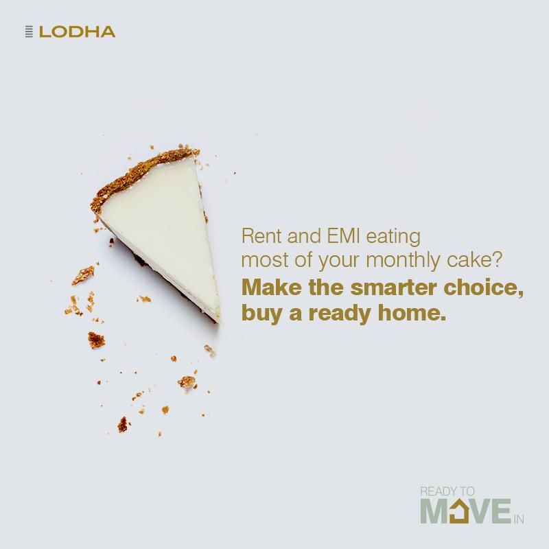 Make the smarter choice, buy a ready to move home with Lodha Group in Mumbai