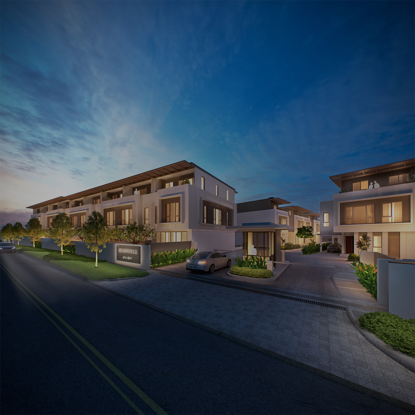 Goyal Alanoville is spread across 5 acres in North Bangalore