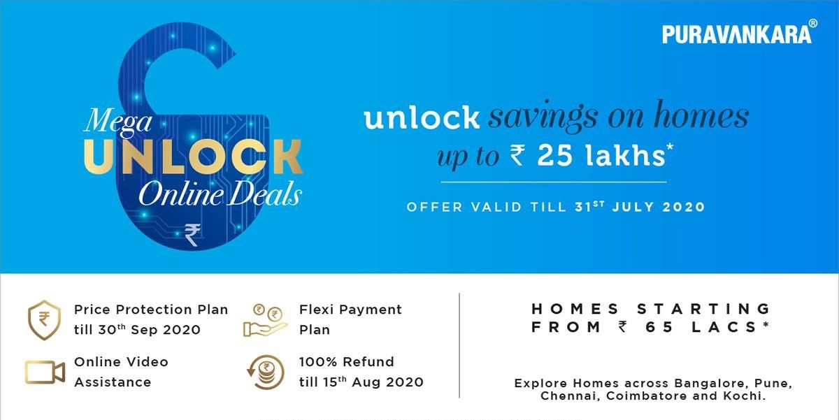 Unlock savings on homes up to Rs 25 Lakh at Puravankara Projects
