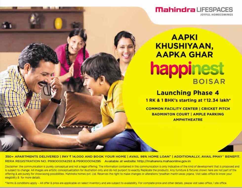Launching Phase 4 at Mahindra Happinest in Mumbai
