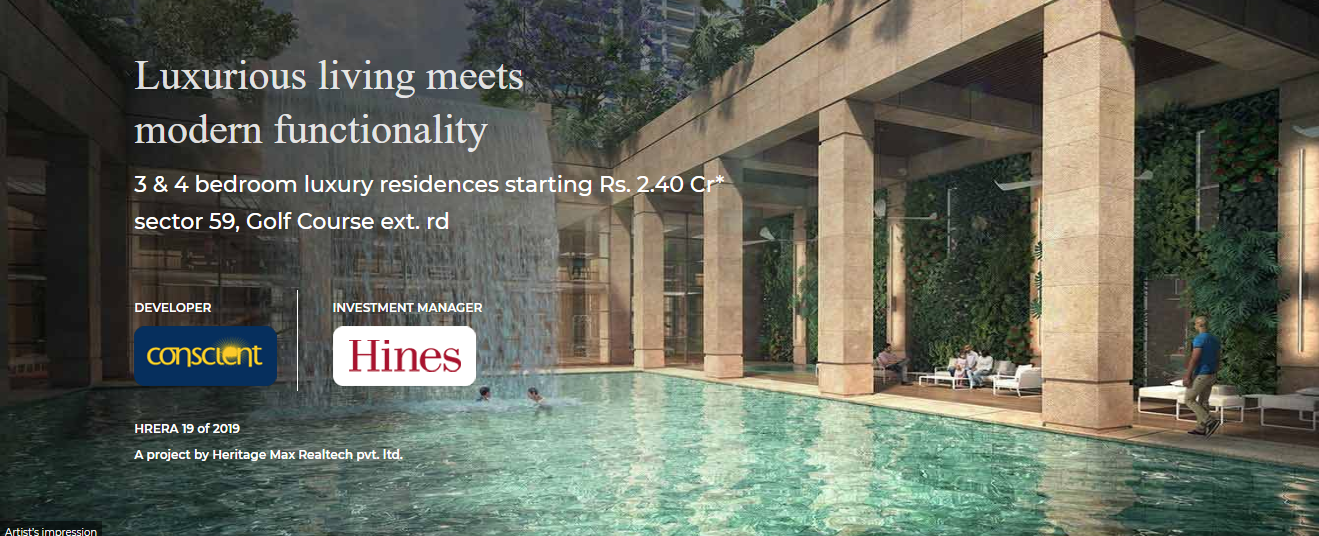 Luxurious living meets modern functionality at Conscient Hines Elevate in Gurgaon