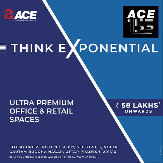 Ultra premium office and retail spaces at Ace 153 in Noida
