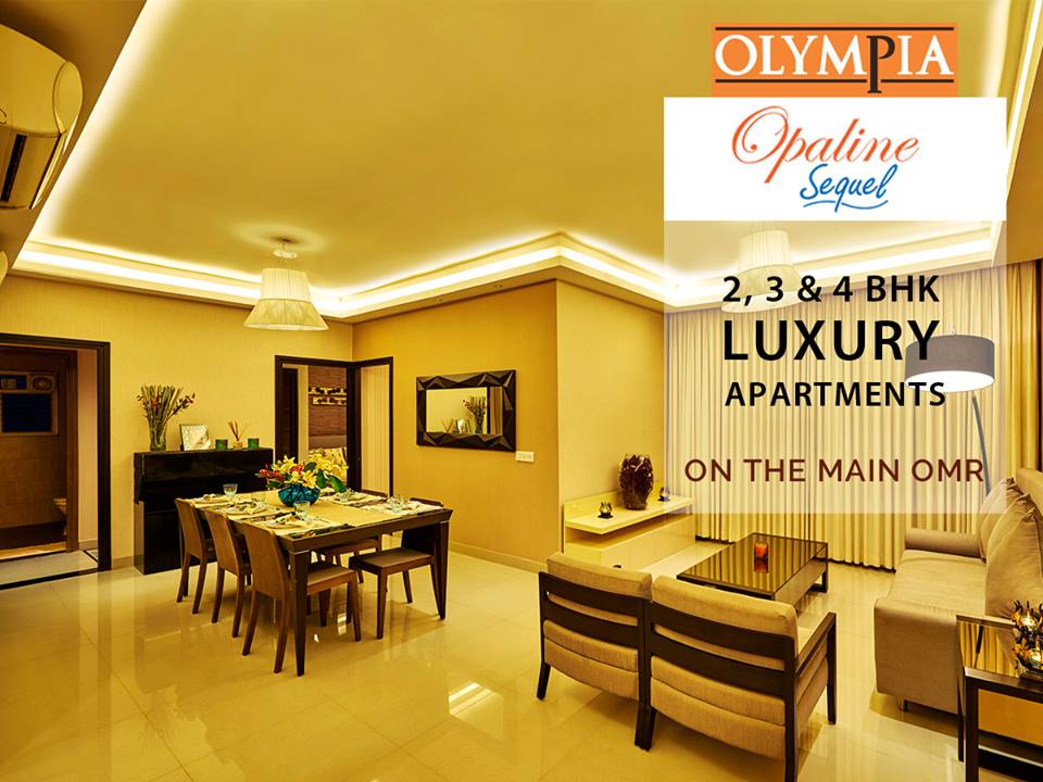 Luxury and well spaced apartments at Olympia Opaline Sequel