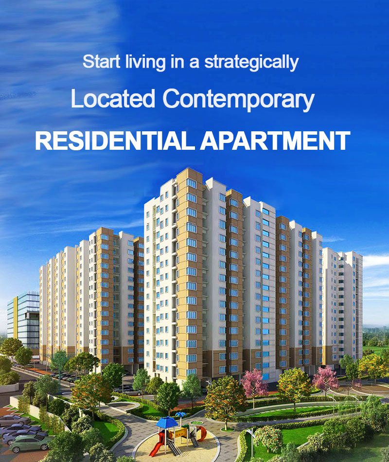 Start living in a strategically located contemporary residential apartment at Alliance Galleria Residences, Chennai
