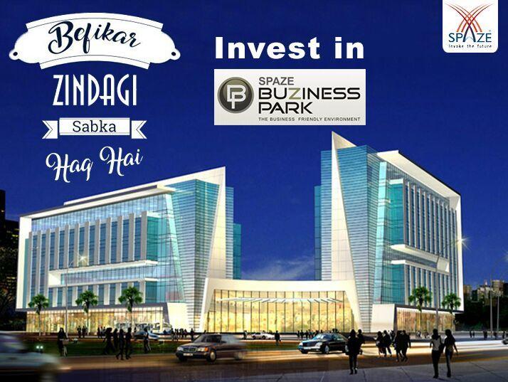Spaze Buziness Park one of the best place for investment