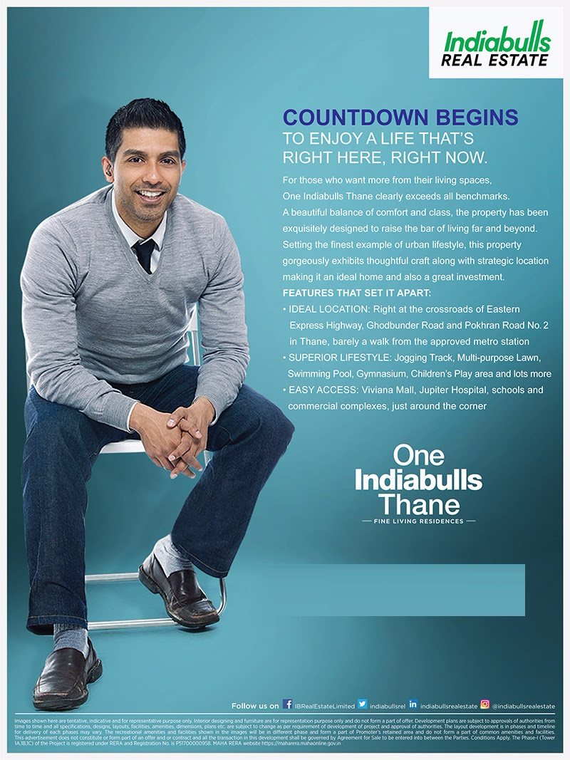 Countdown begins for One Indiabulls Thane, the most awaited luxury residences in Thane
