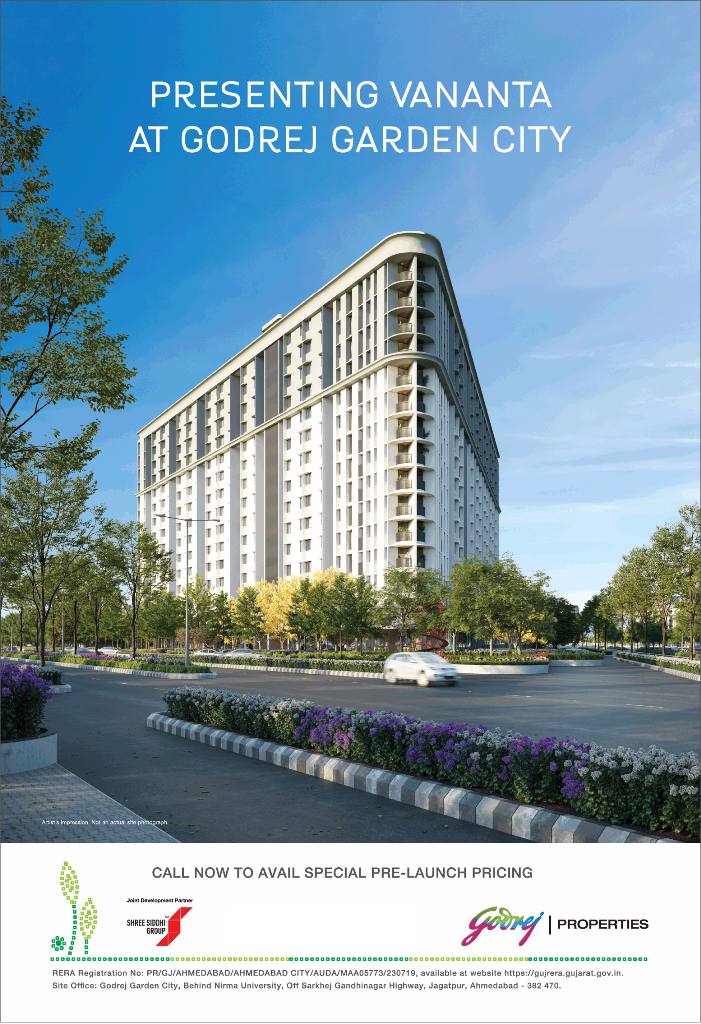 Presenting Vananta at Godrej Garden City avail special pre-launch pricing in Ahmedabad