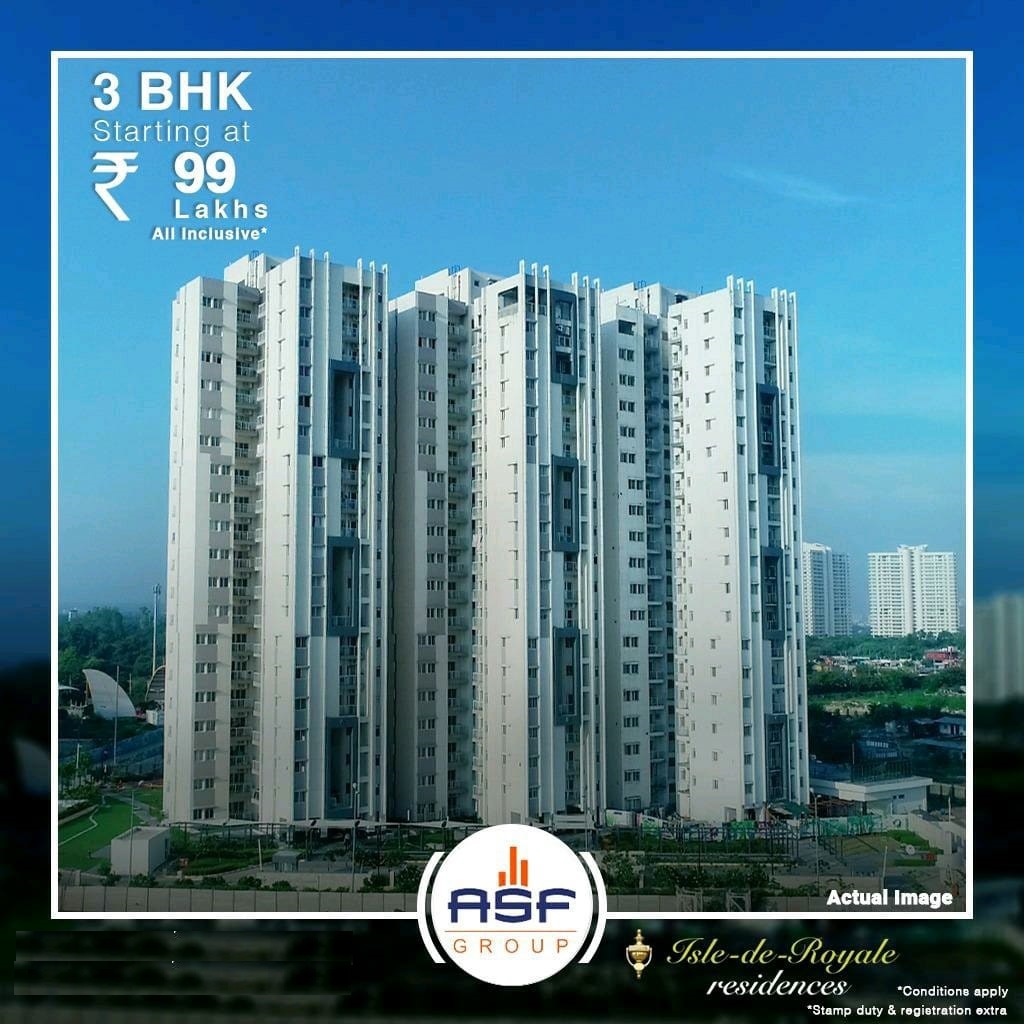 Book 3 BHK  starting Rs 99 Lac at ASF Insignia Isle De Royale in Gurgaon