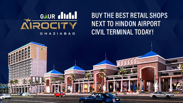 Invest in retail shops starting from Rs. 43 Lac at Gaur Aero Mall, Ghaziabad