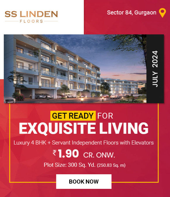 Get ready for exquisite living at SS Linden in Sector 84, Gurgaon