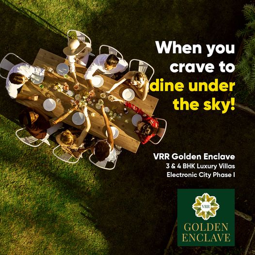 Book 3 & 4 BHK luxury villas at VRR Golden Enclave in Electronics City Phase 1, Bangalore Update
