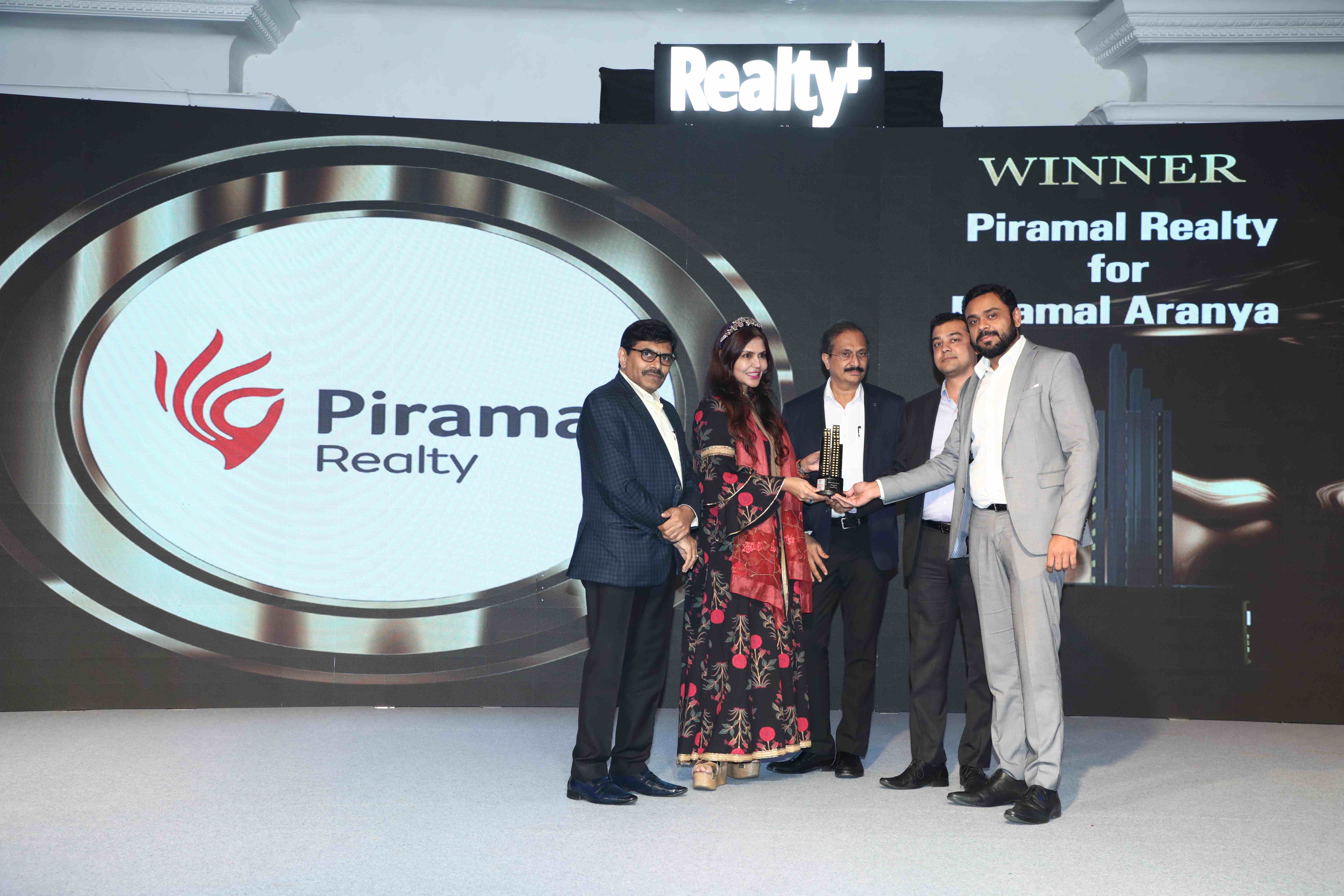 Piramal Aranya won Best Design Project of the year at Realty Plus Awards 2019