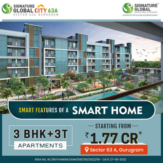 Signature Global Presents low rise luxury living in heart of Gurgaon