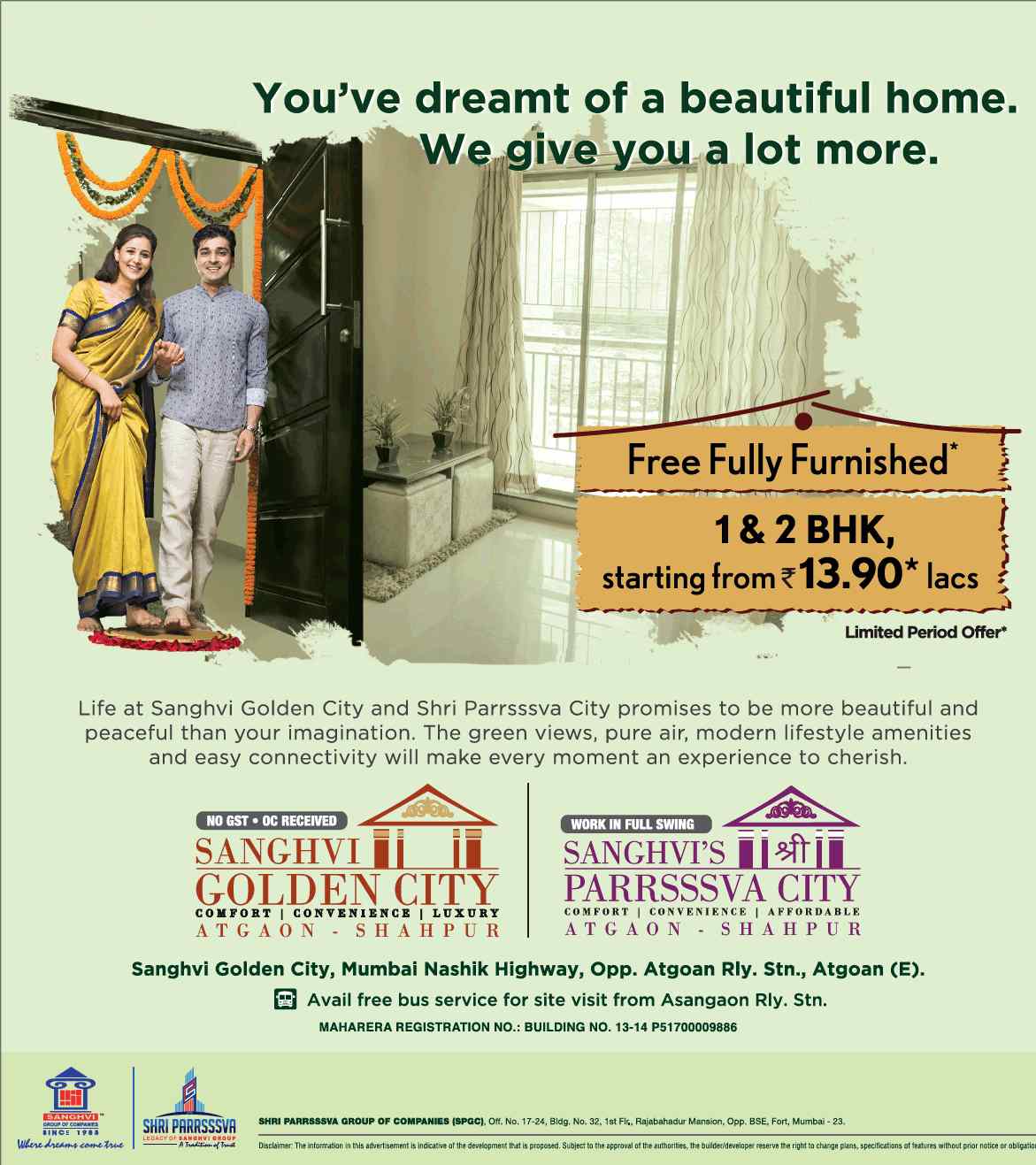 Invest in Sanghvi Properties in Mumbai Update