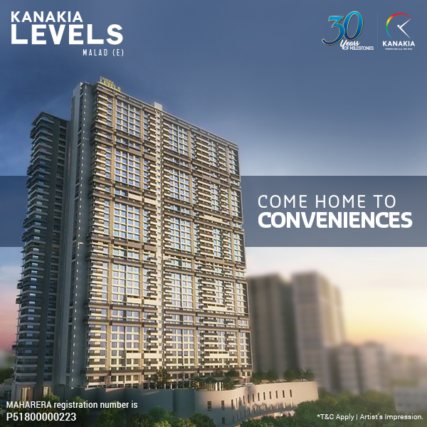 Welcome to home with conveniences at Kanakia Levels in Mumbai