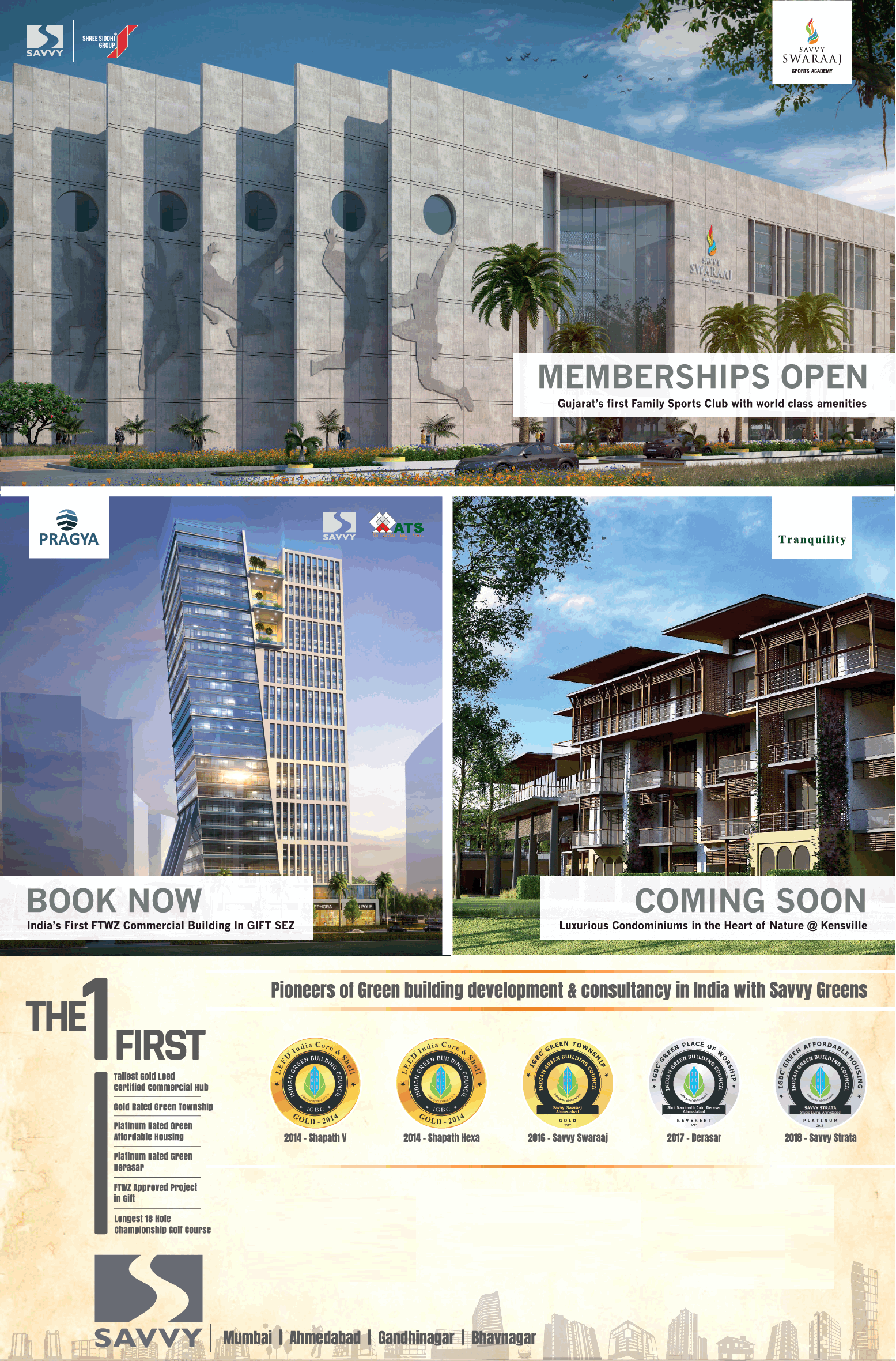 Invest at Savvy Projects in Ahmedabad Update