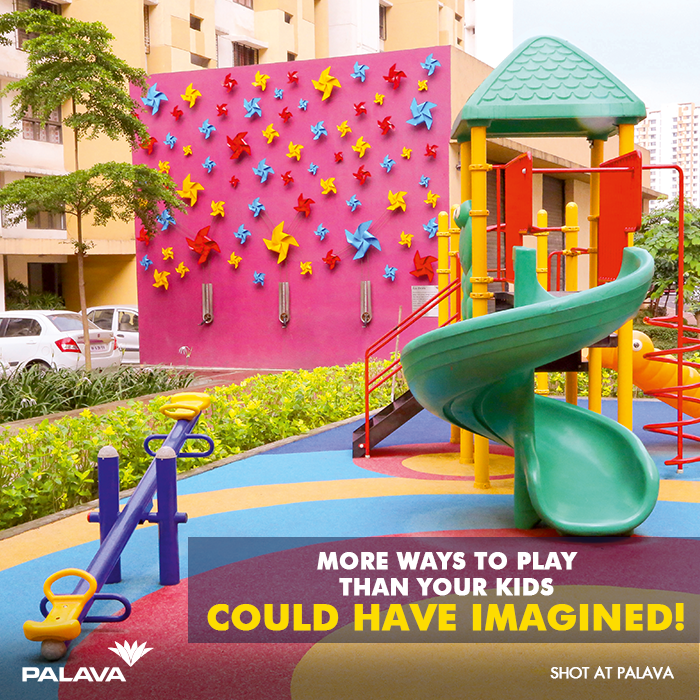 Play areas that are beyond vibrant and inviting at Lodha Palava City