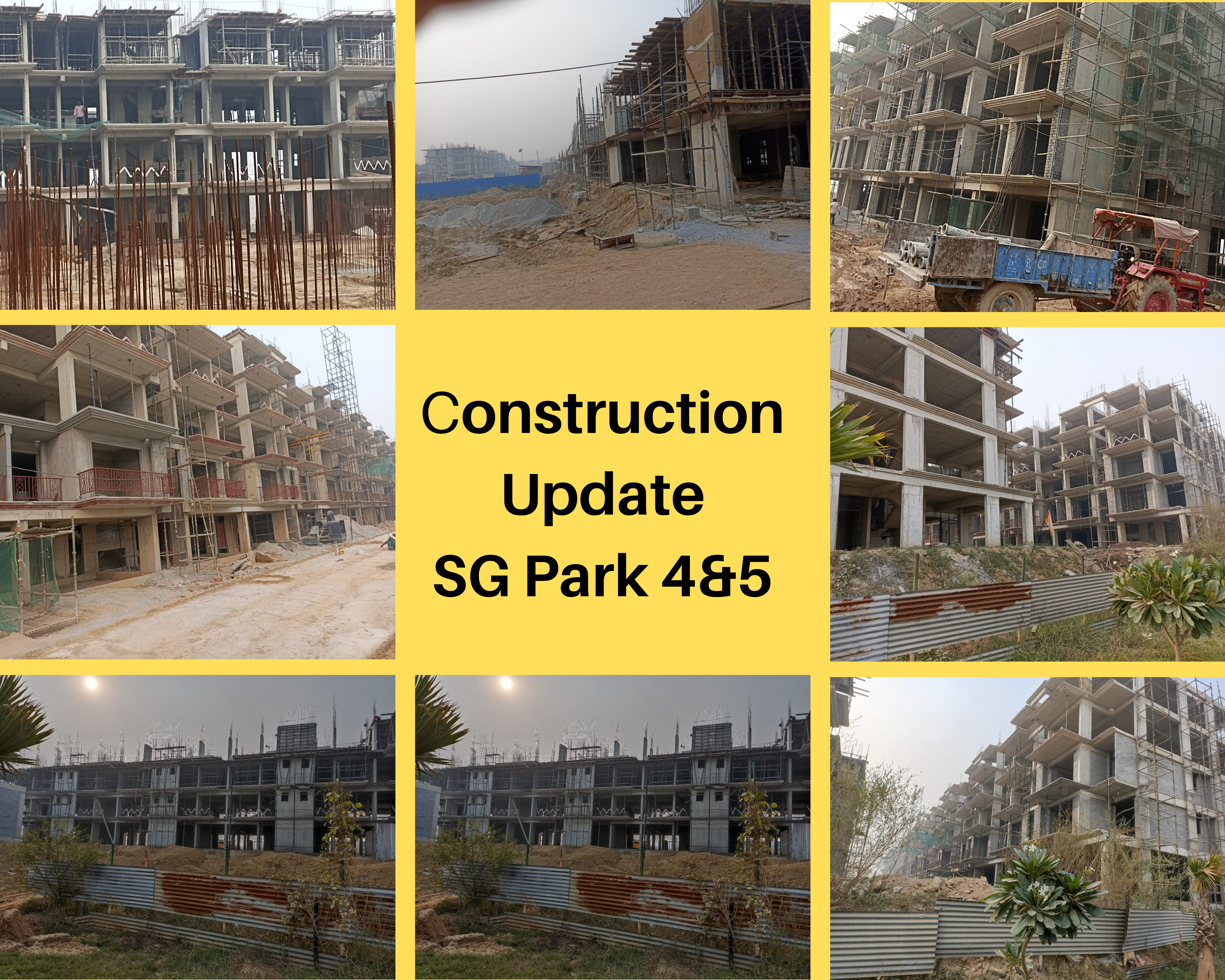 Construction Update of Signature Global Park 4 & 5