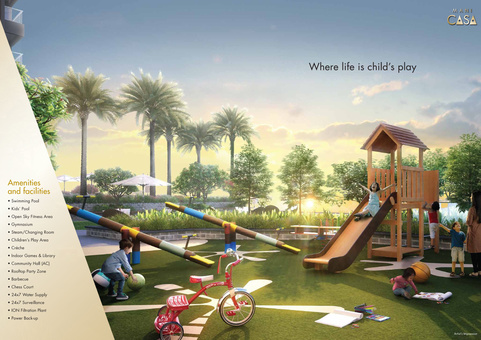 Plunge into luxury and enjoy all the needy amenities at your doorstep in Mani Casa