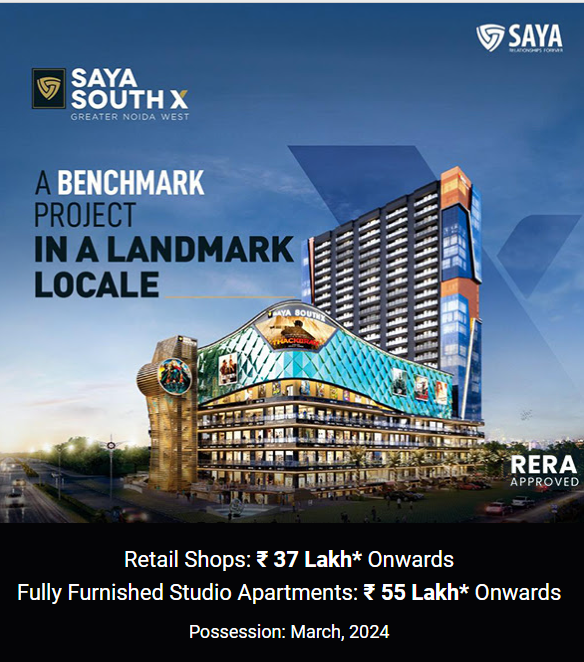 RERA Approved at Saya South X in Ecotech 12, Greater Noida Update