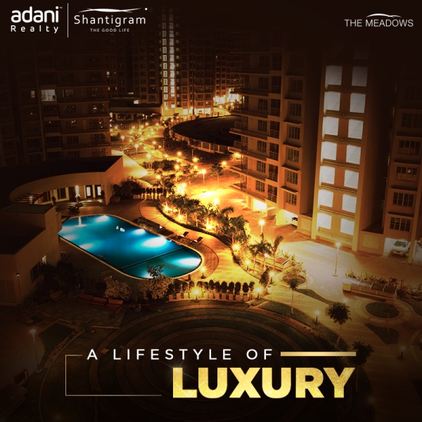 Experience a luxurious lifestyle at Adani Shantigram Meadows in Ahmedabad