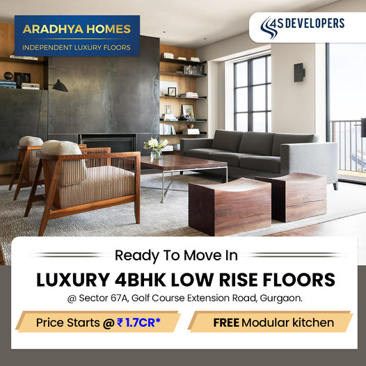 Ready to move in home at Aradhya Homes in Sector 67A, Gurgaon