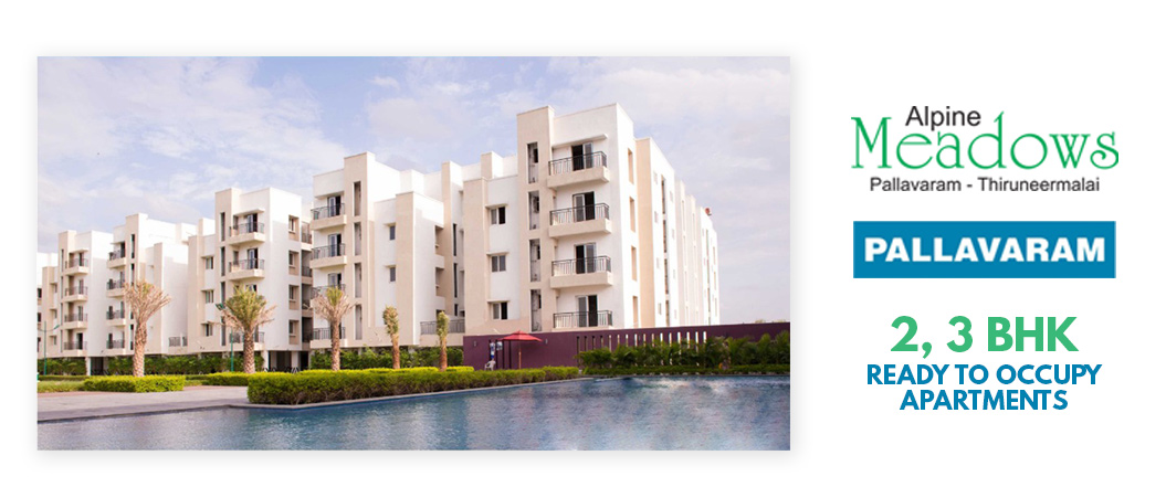 Book 2 & 3 BHKL ready to occupy apartments at Jains Alpine Meadows, Chennai