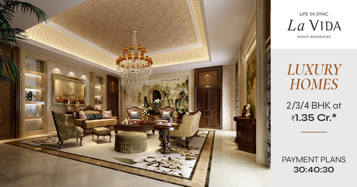 Book 2/3/4 BHK luxury home Rs 1.35 Cr onwards at Tata La Vida in Sector 113, Gurgaon
