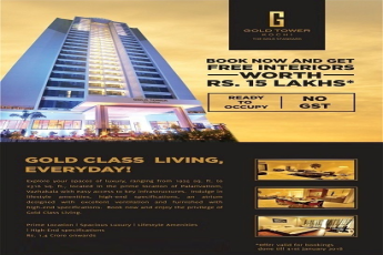 Book now and get free interiors worth Rs 15 Lakhs at Joyalukkas Lifestyle Gold Tower, Kochi