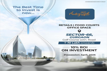 Possession April-2026 at AIPL Autograph in Golf Course Ext Road, Gurgaon