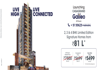 New launching at Casagrand Galileo in KR Puram, Bangalore