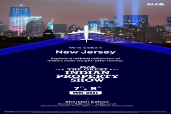 Join DLF's Great Indian Property Show in New Jersey on March 7 & 8, 2026