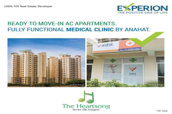 Experience fully functional medical clinic by Anahat at Experion Heartsong in Gurgaon