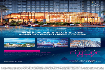 Book 2 & 3 bed residences starting Rs 2.16 Cr at Kanakia Codename Future City in Powai, Mumbai