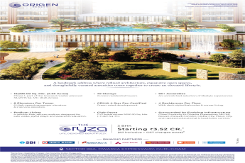 Explore 3 BHK at The Oryza by Origen Realty from ₹3.52 Cr. || Luxurious Living on Dwarka Expressway from ₹3.52 Cr. || Discover The Oryza: Refined Living Starts at ₹3.52 Cr.