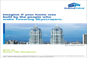 Shapoorji Pallonji coming up with a new project in Sector 102, Gurugram