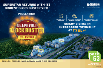 Book 3 BHK at Rs 75 lakh onwards at Shriram Park 63 in Chennai