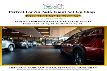 Perfect for an auto giant set up shop at Emaar Capital Towers, Gurgaon