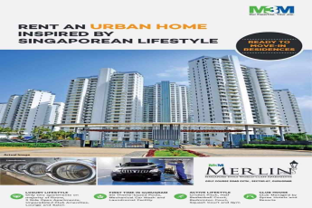 Ready to move in residences inspired by Singaporean lifestyle at M3M Merlin in Gurgaon