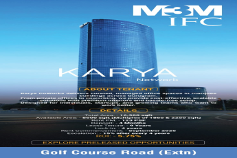 Explore Preleased Opportunities at M3M IFC || Secure a Prime Office Space at M3M IFC || Invest in M3M IFC's Preleased Spaces